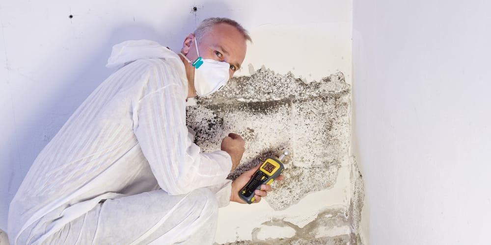 Mold prevention testing removal